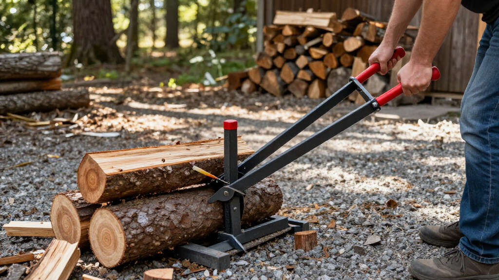 manual log splitters