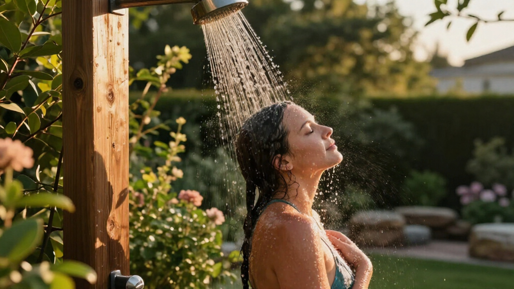 outdoor shower portable