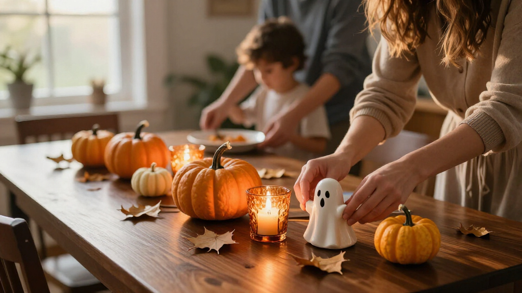 halloween tabletop decorations