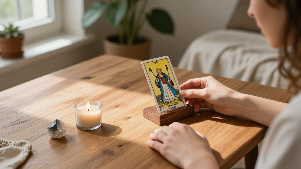 tarot card display stands