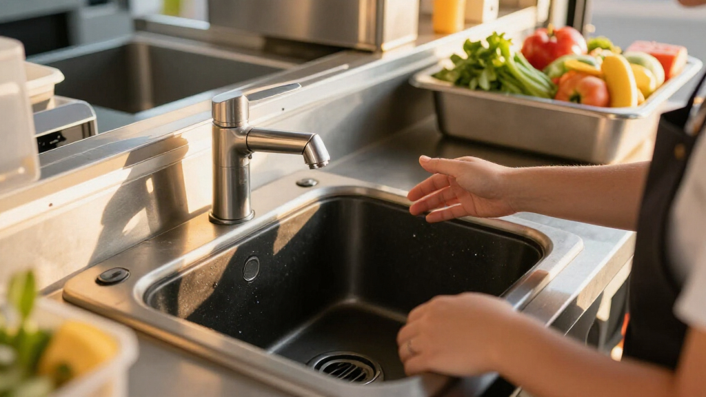 best touchless portable sink for food truck