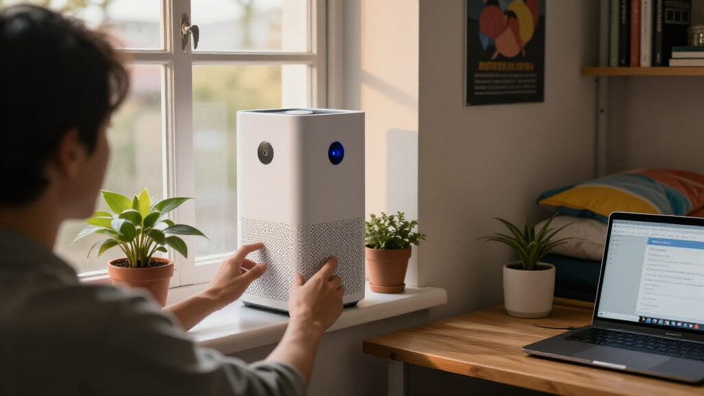 smart air purifiers for dorm rooms