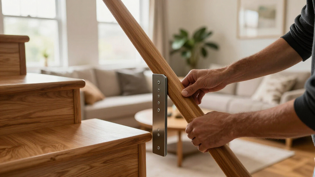 best stair handrail kits for indoor stairs