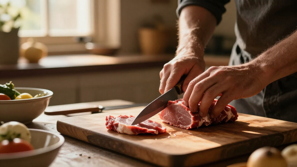 knives for meat preparation