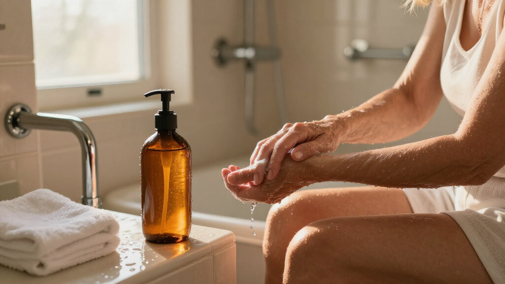 4 Best Body Washes for the Elderly: Gentle Cleansers for Sensitive Skin