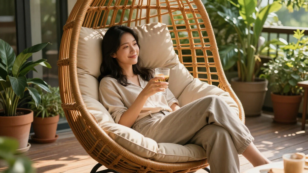 best egg chair for indoor or patio use