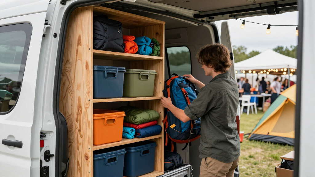 camp storage cabinet for festivals