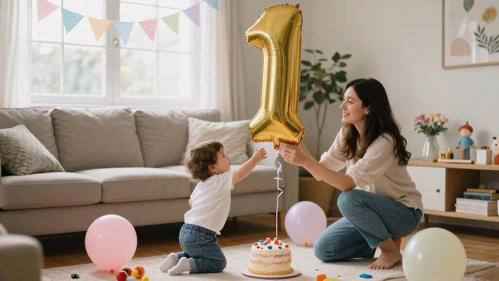 best 1st birthday number balloons