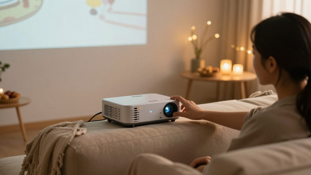 best projectors for cozy solo movie nights at home