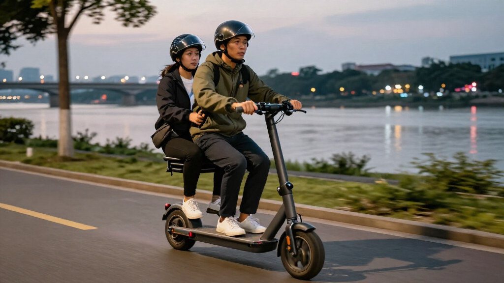 electric scooter dual motor long range