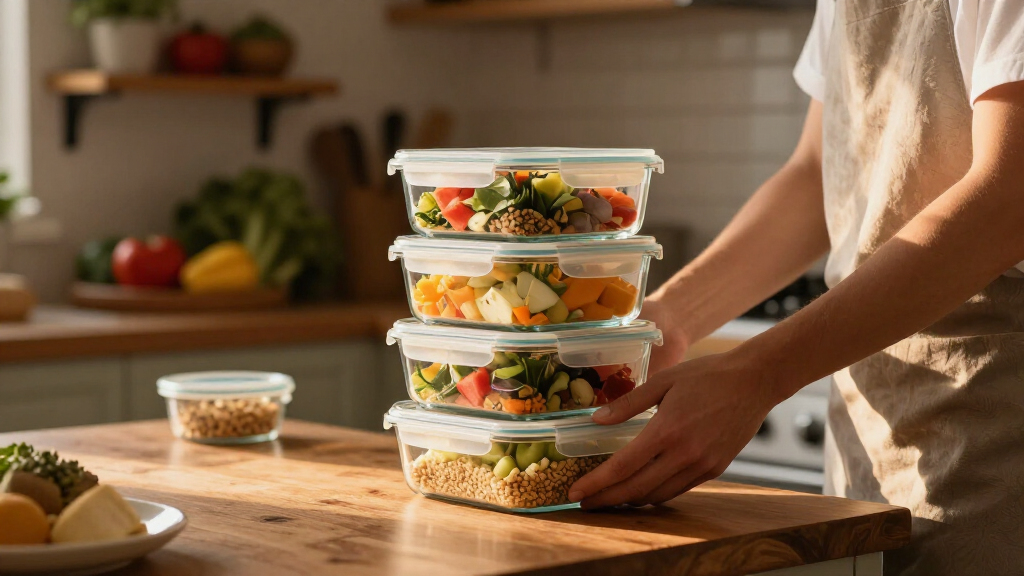 meal prep containers glass