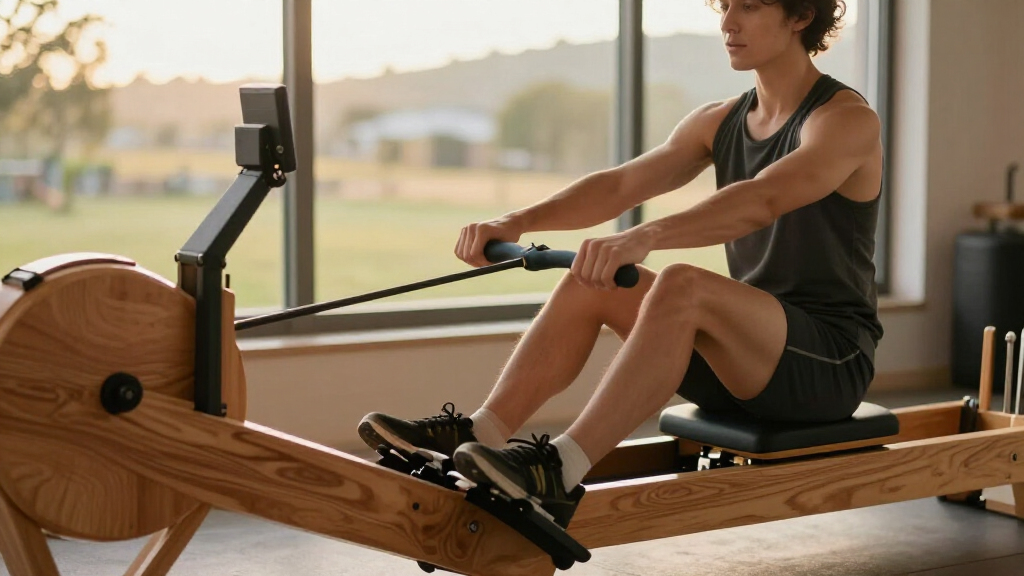 wooden rowing machine under 1500