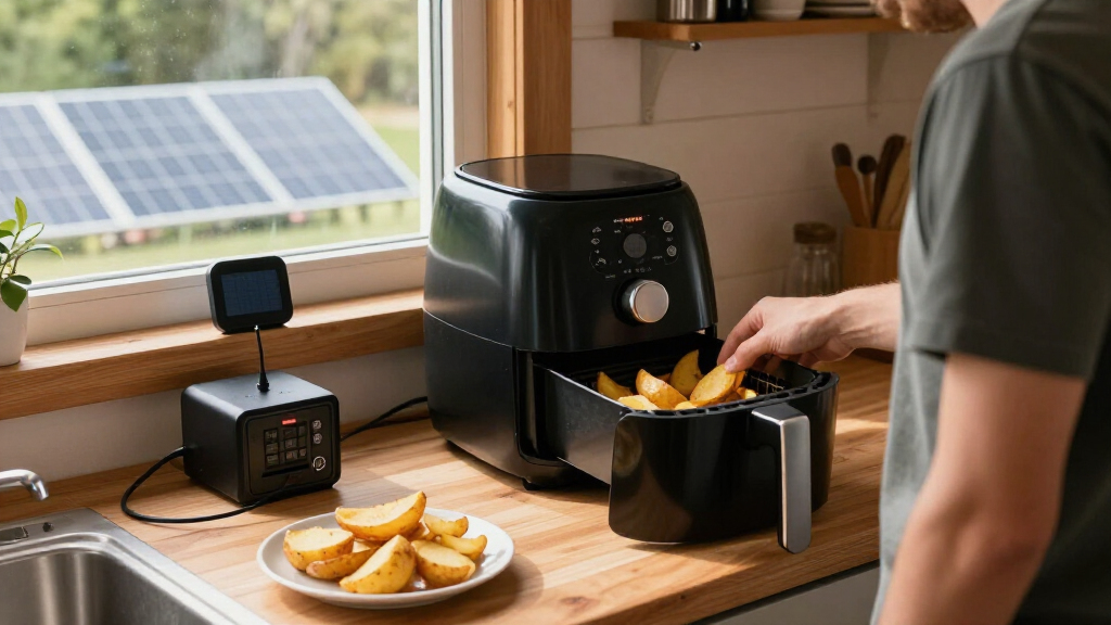 air fryer for solar setups