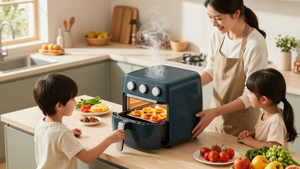 air fryer toaster ovens for families