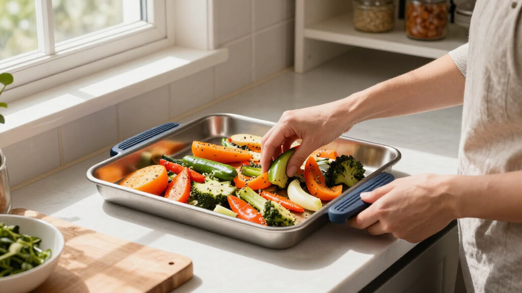 pro bakeware set for sheet pan dinners