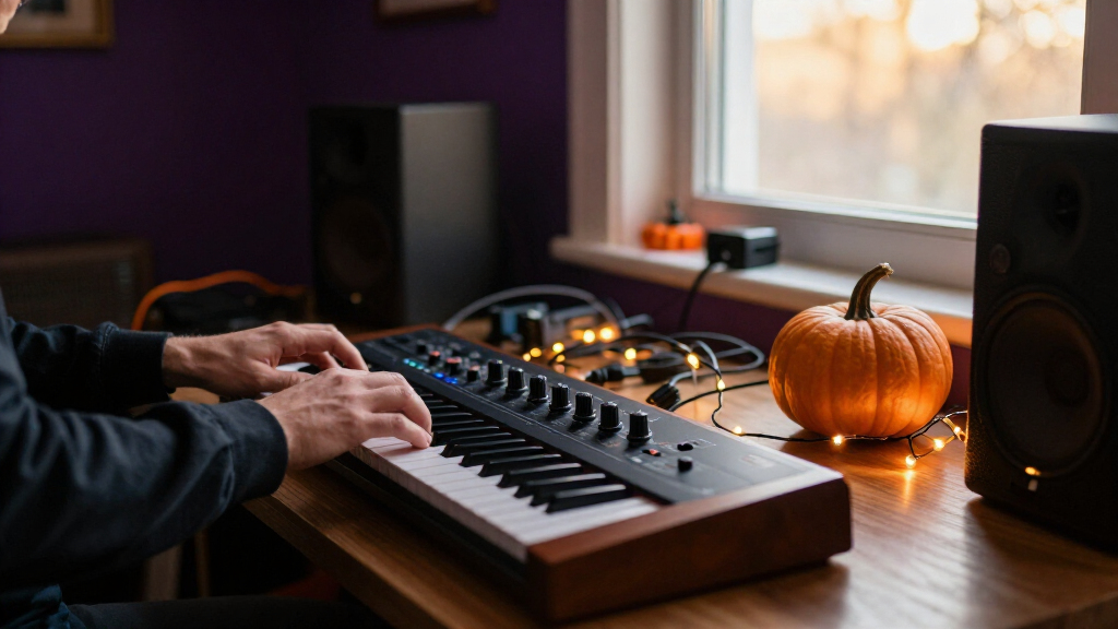 Halloween synthesizers and sound modules