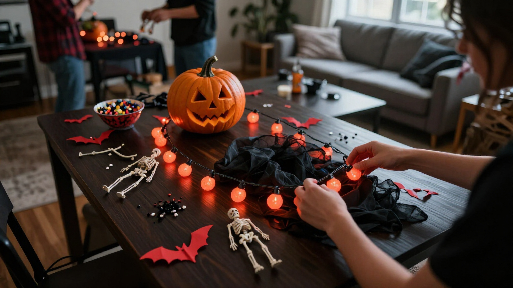 horror movie themed party decorations