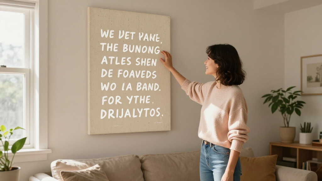 motivational quote wall art