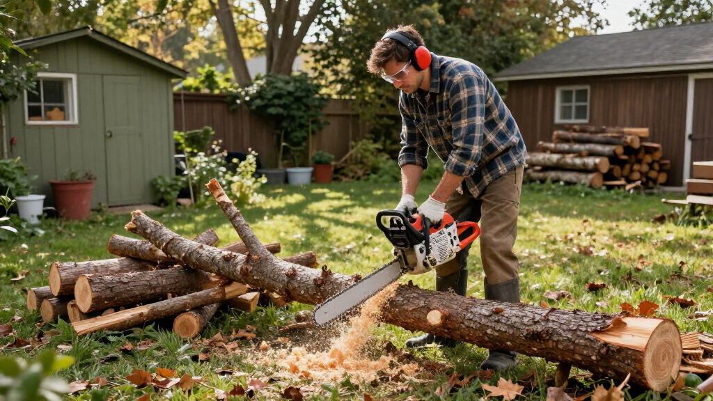 gas powered chainsaws