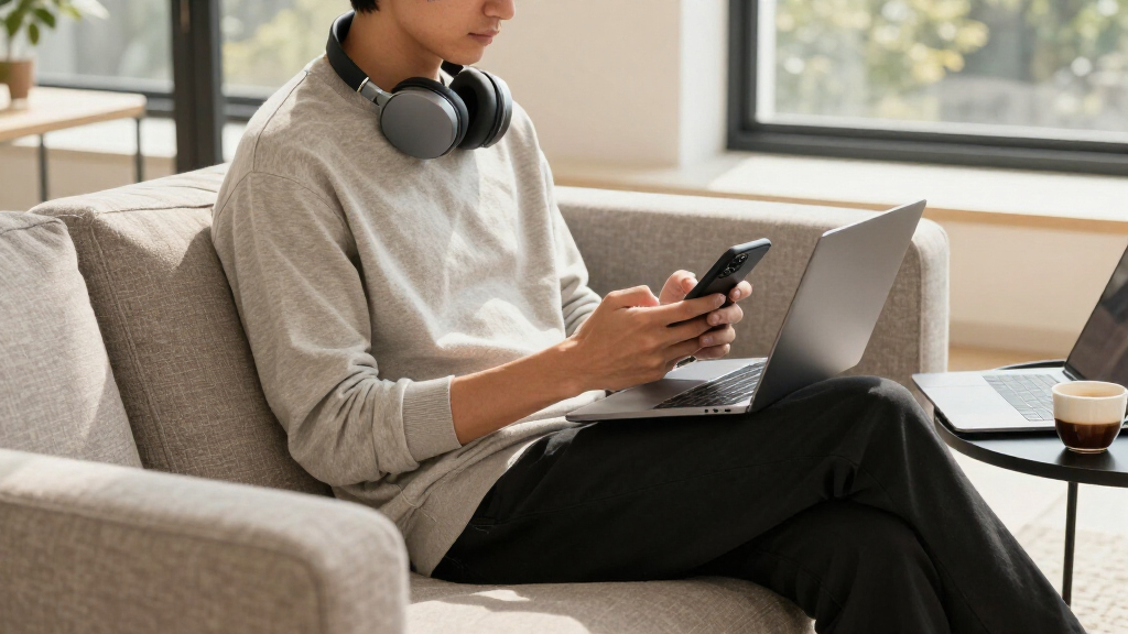 foldable headphones for commuters