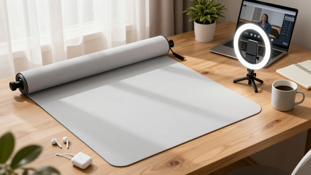 best backdrop kit for webinar studio