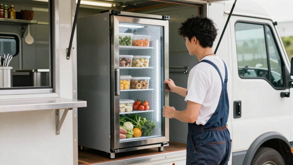 best compact commercial refrigerators for small food trucks