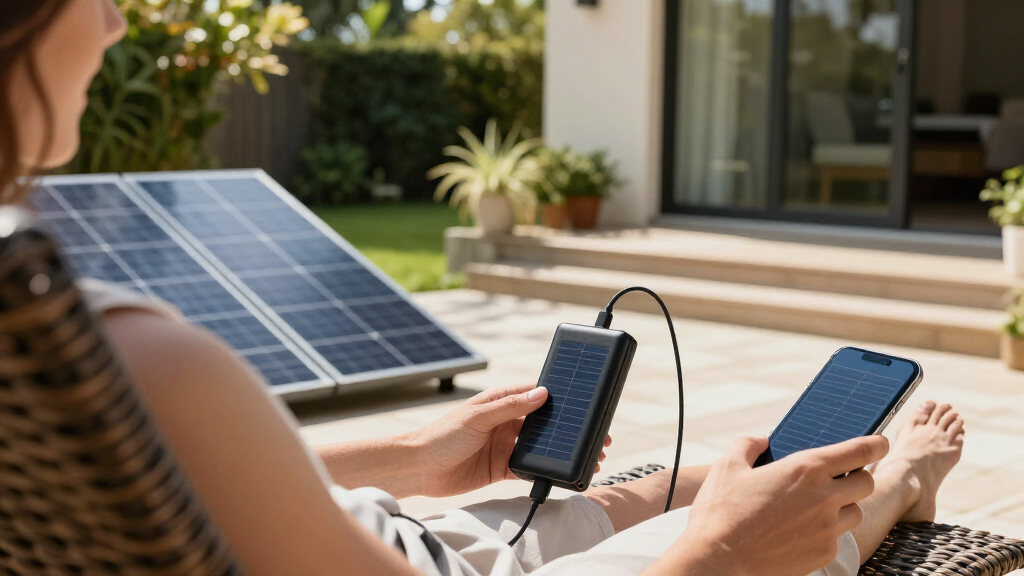solar-powered backup power banks