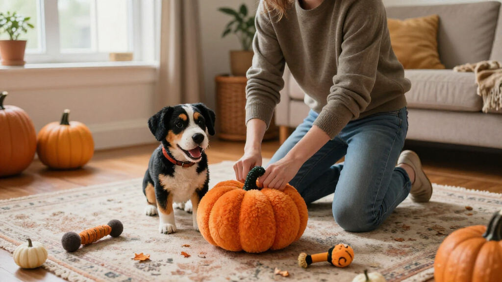 Halloween dog toys