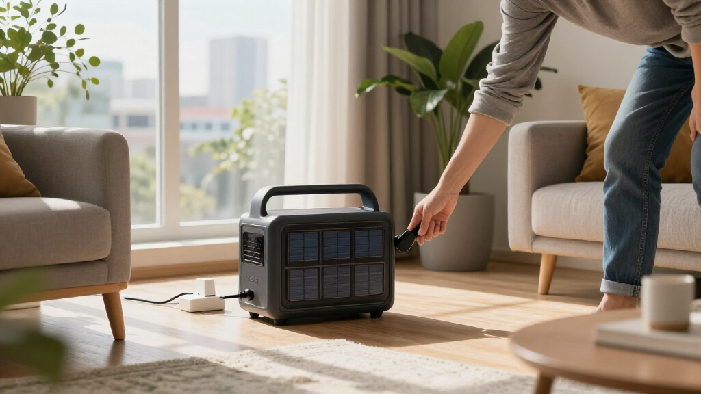 best solar generators for apartment backup power