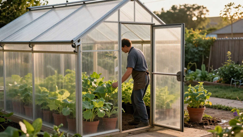 polycarbonate greenhouse kits