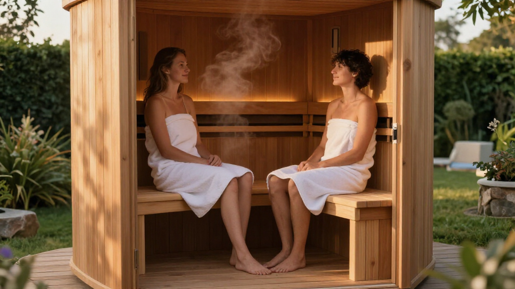 best infrared home sauna corner unit