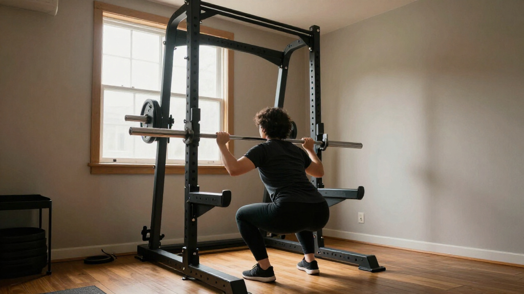 squat rack for low ceiling