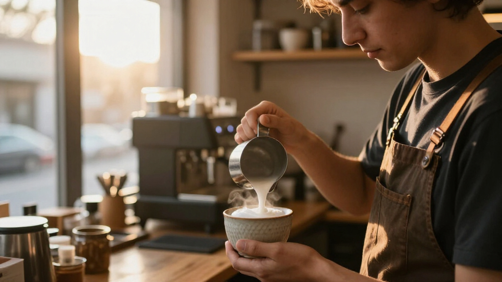 milk frothers barista style