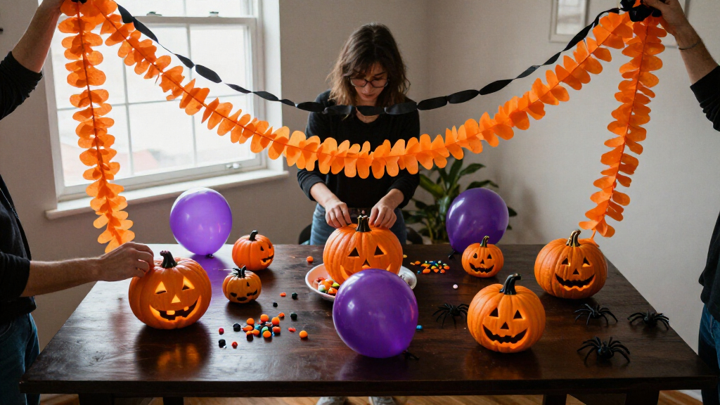Halloween party decorations