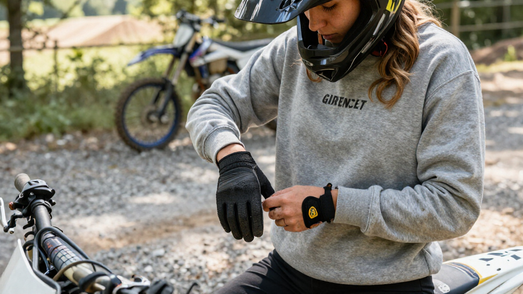 dirt bike girlfried sweatshirt