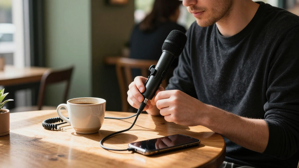 portable podcast microphones