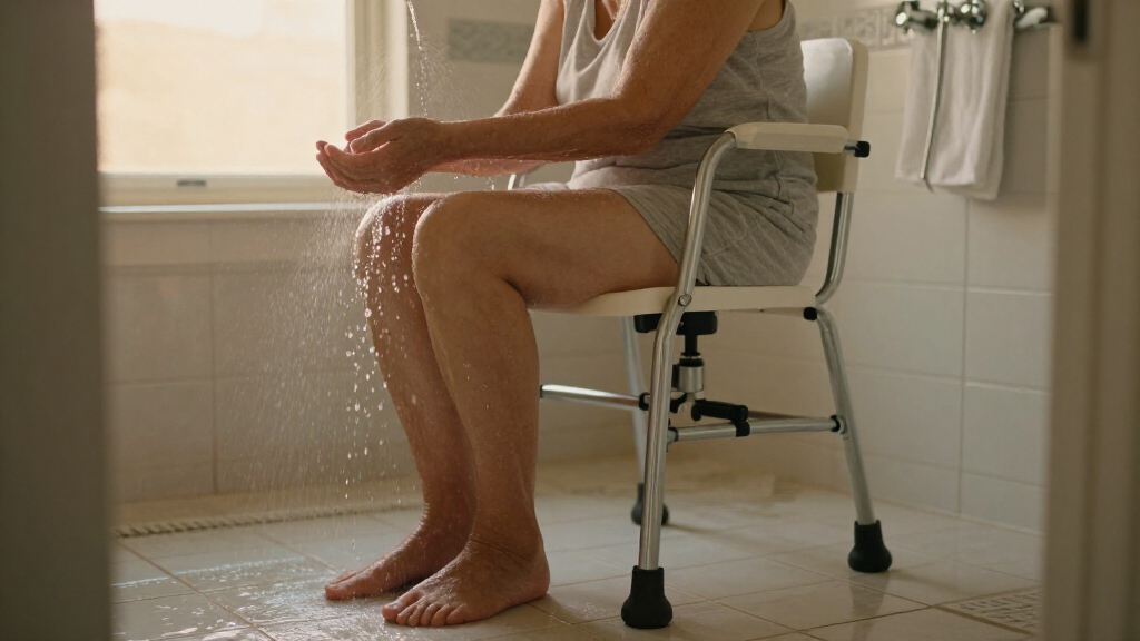 adjustable shower chairs for seniors
