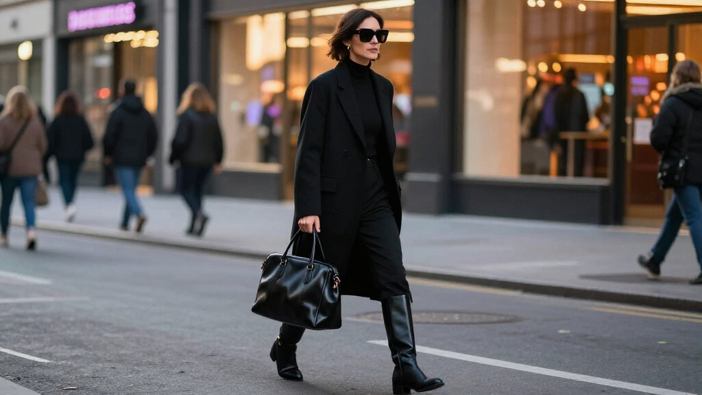 best black fashion outfits