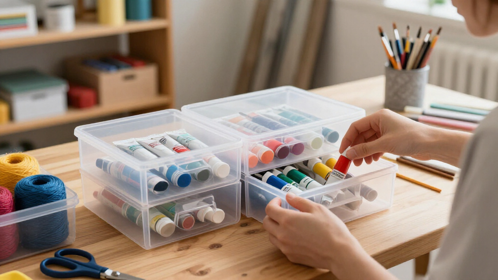 art and craft storage organizers