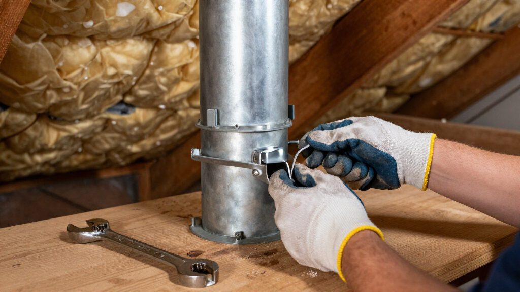 chimney linerplate cap clamp kits