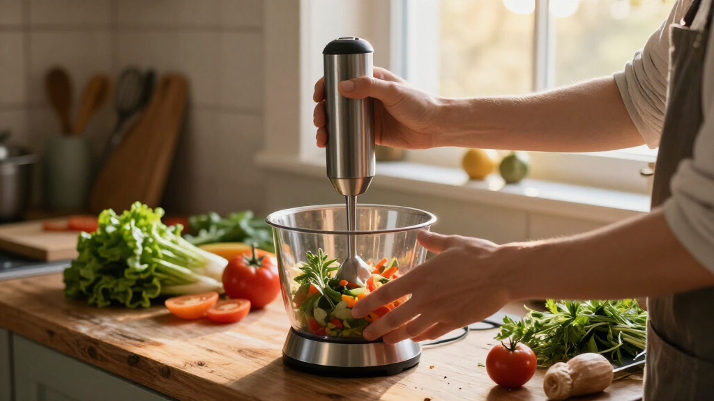 immersion blender food processor combos