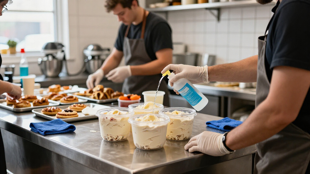 commercial sanitizing systems for food service