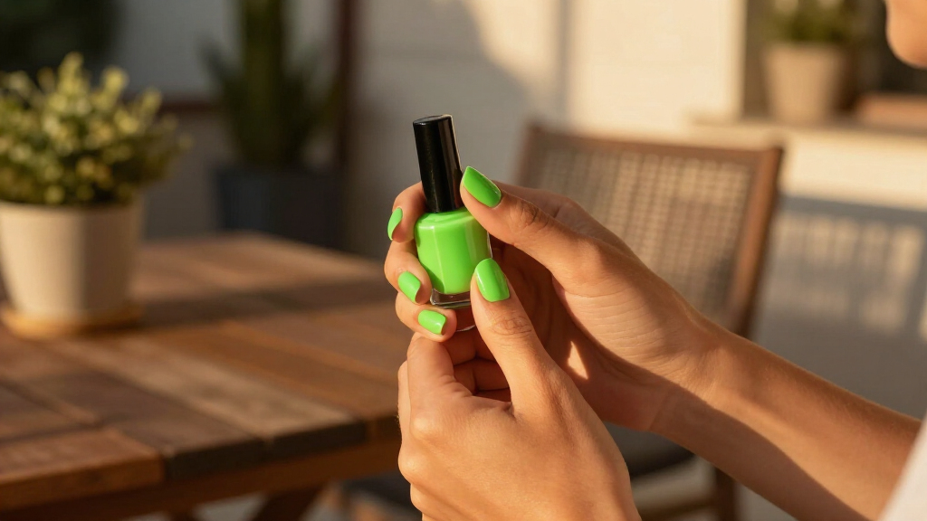 best neon green nail polishes