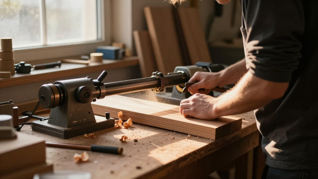 benchtop wood lathe for a small shop