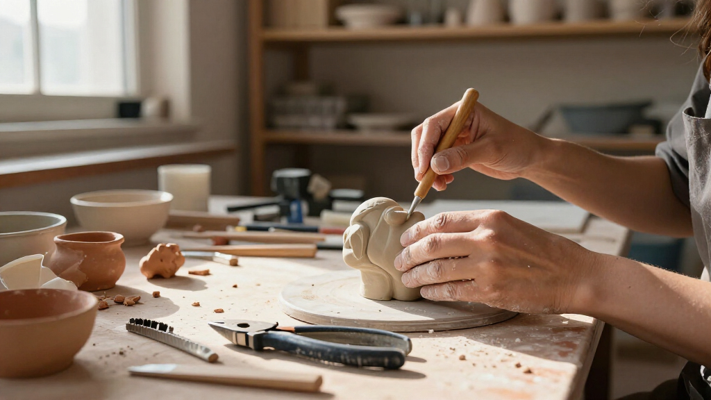 clay sculpting tools