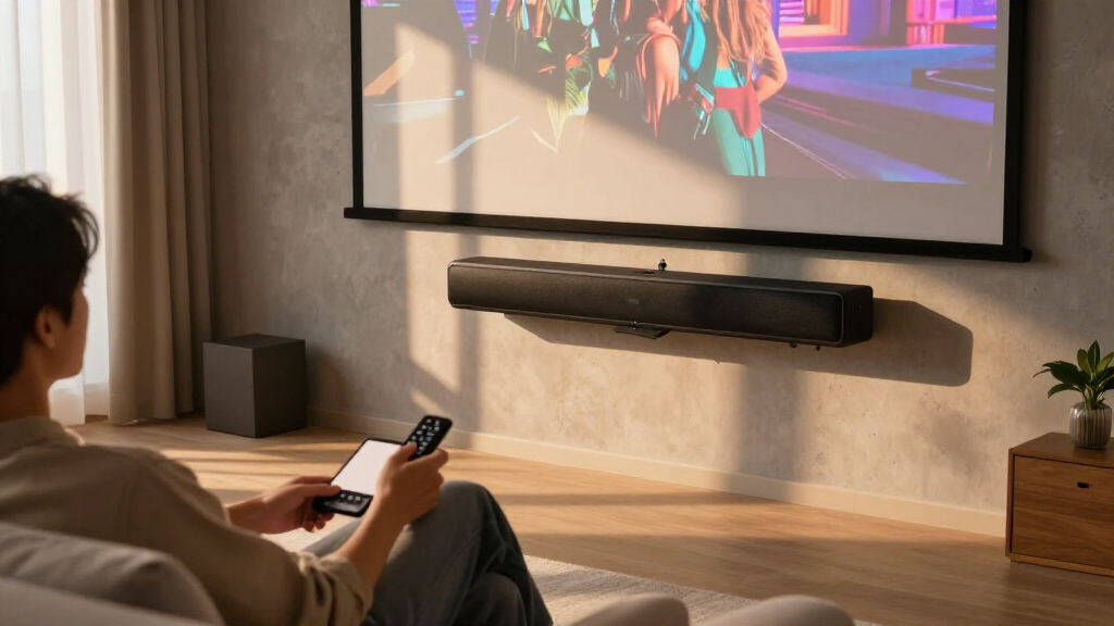 premium soundbars for projectors
