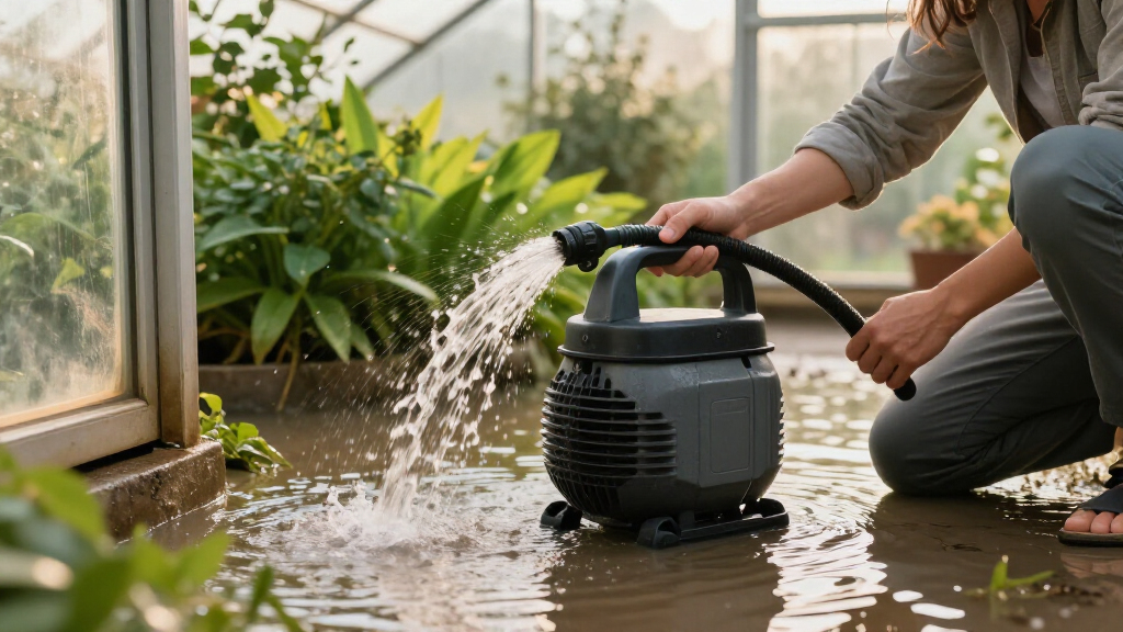 best sump pump for flooded crawlspace near garden