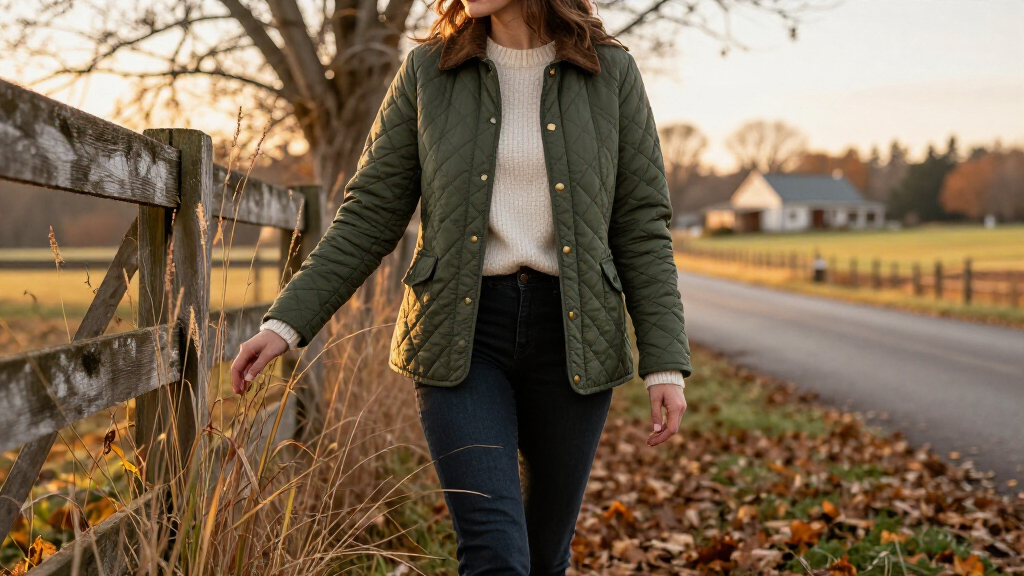 women's quilted barn jackets