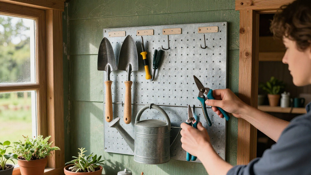 garden tool storage organizers