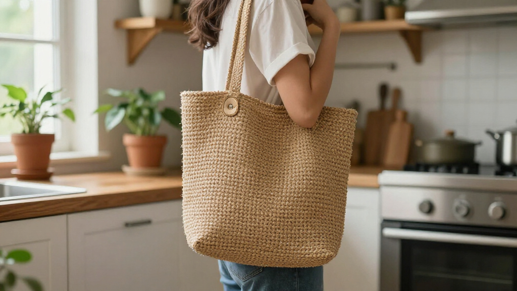 best raffia tote bags